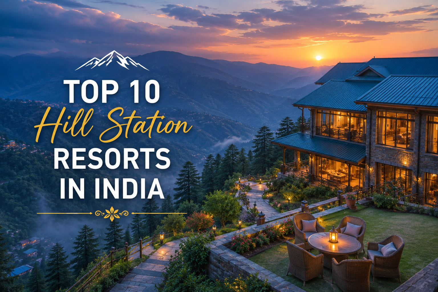 Top 10 Hill Station Resorts in India: Best Rooms, Amenities & Services (2026)