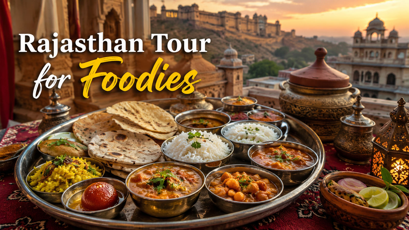 Rajasthan Tour for Foodies: List of Best Rajasthan Tour Packages with Indian Food
