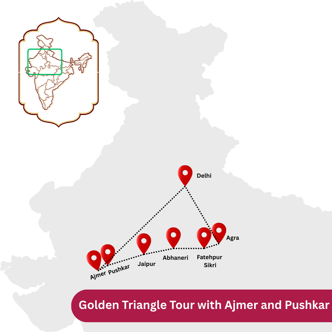 Golden Triangle Tour with Ajmer and Pushkar