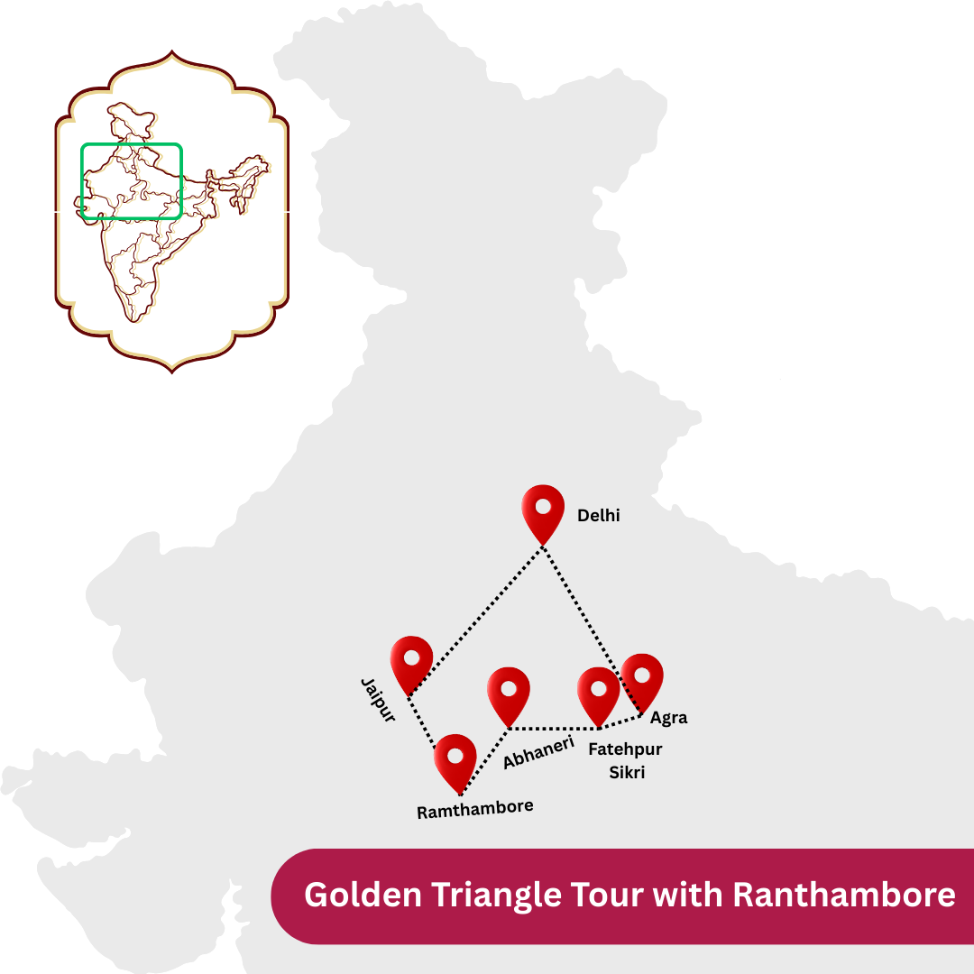 Golden Triangle Tour with Ranthambore