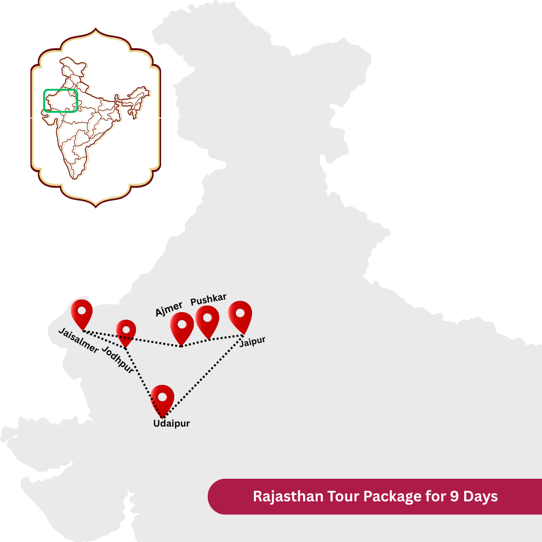 Rajasthan Tour Package for 9 Days