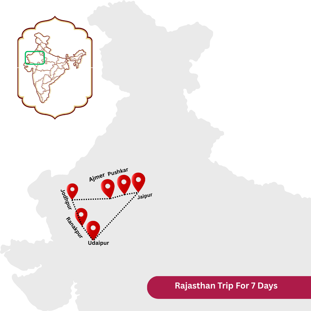 Rajasthan Trip For 7 Days