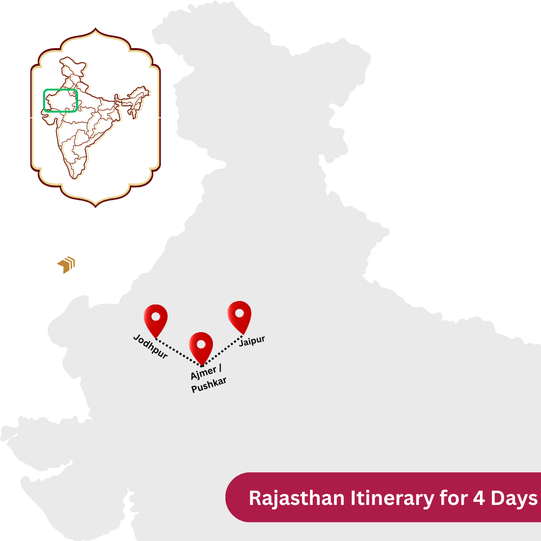 Rajasthan Itinerary for 4 Days