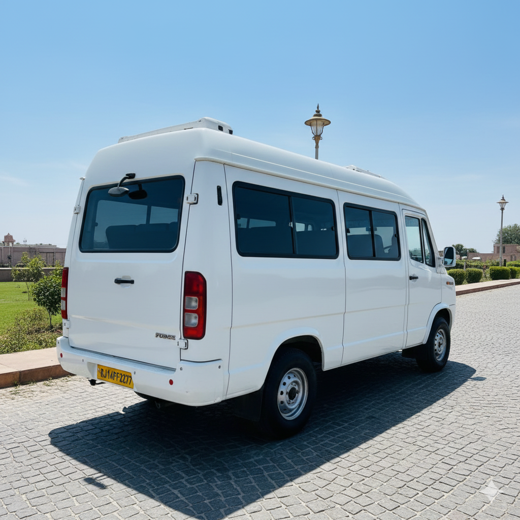 17 Seater Tempo Traveller Hire in Jaipur