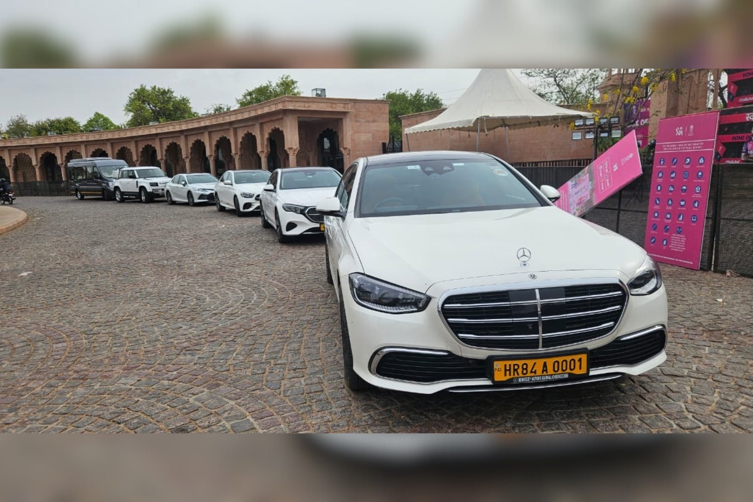 Mercedes on Rent in India