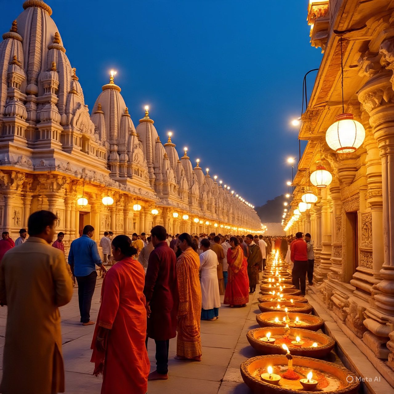 Diwali in ranakpur