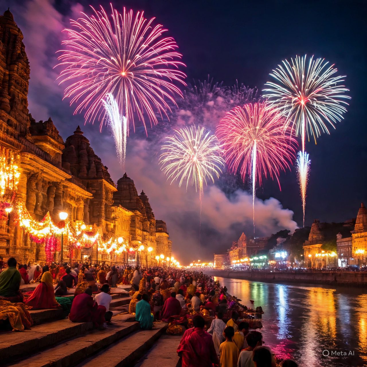 Diwali in varanasi