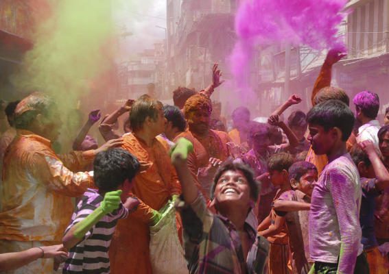 holi celebration kumbhalgarh