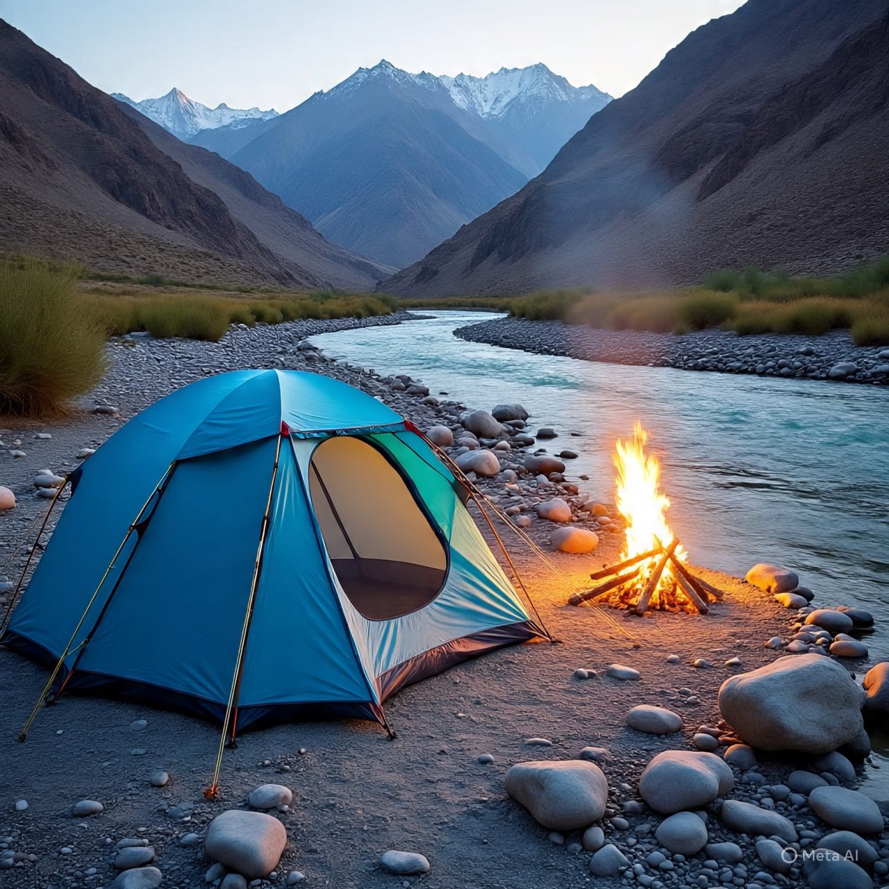 Riverside Camping Ladakh