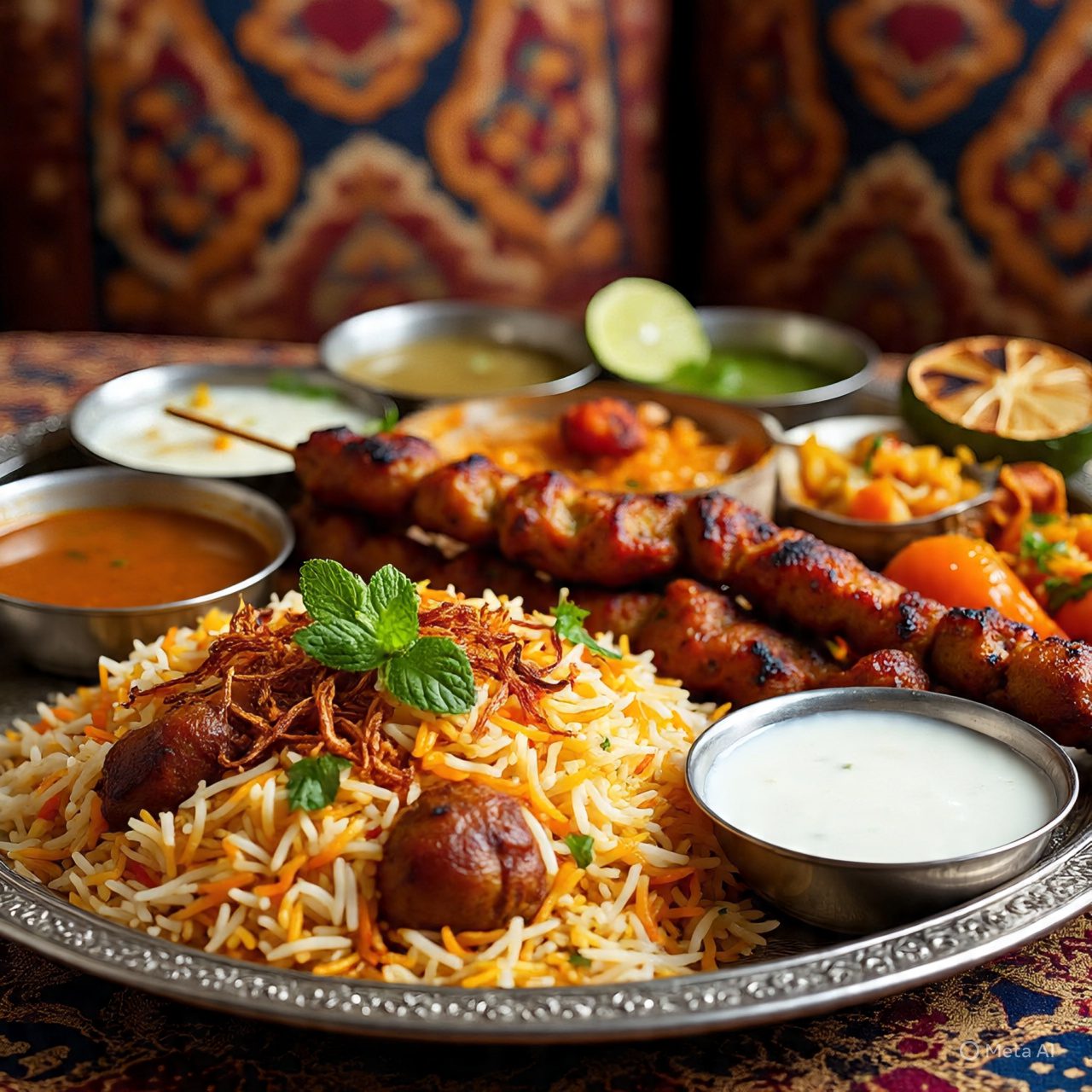 Taste the Nawabi food