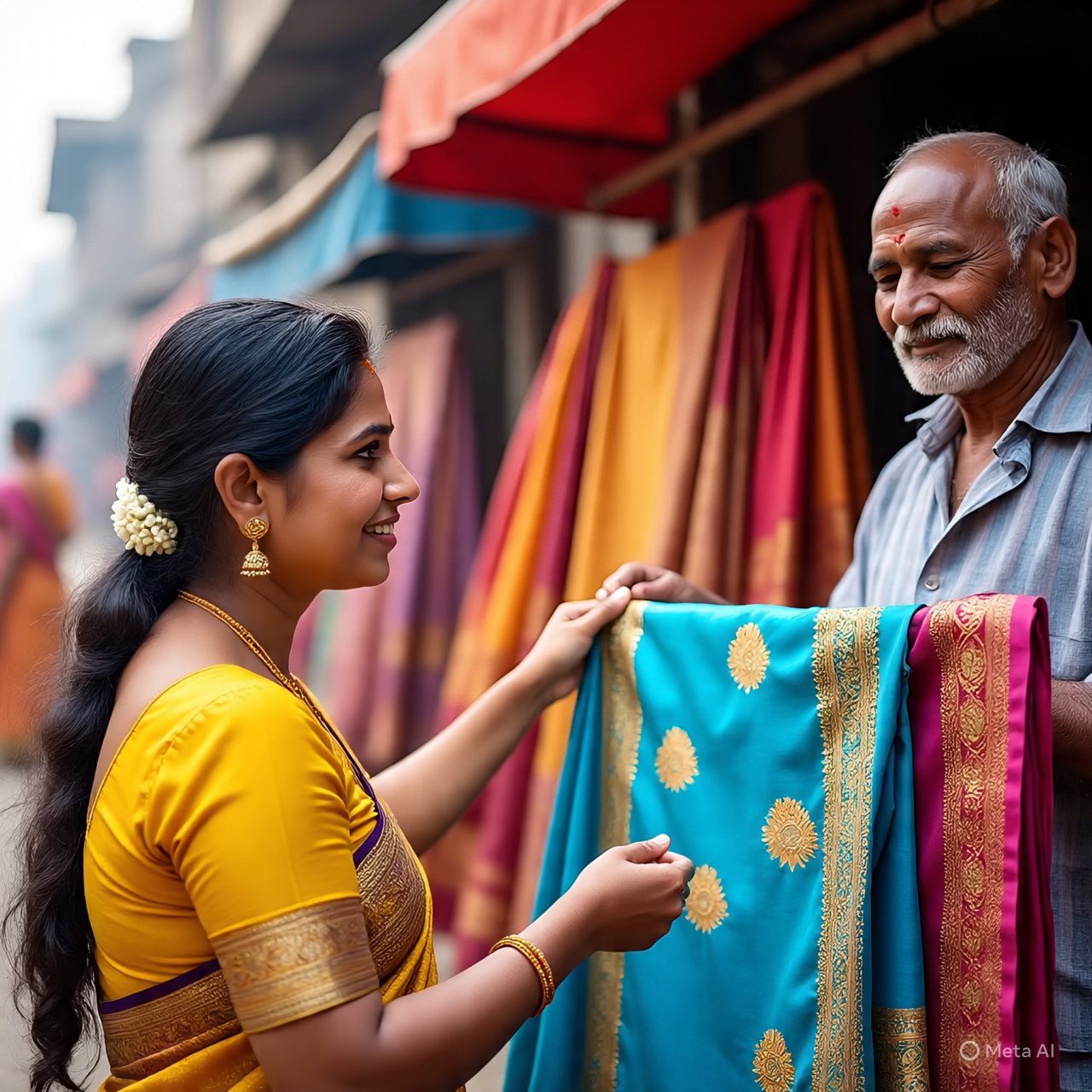 Shopping for Silk Sarees